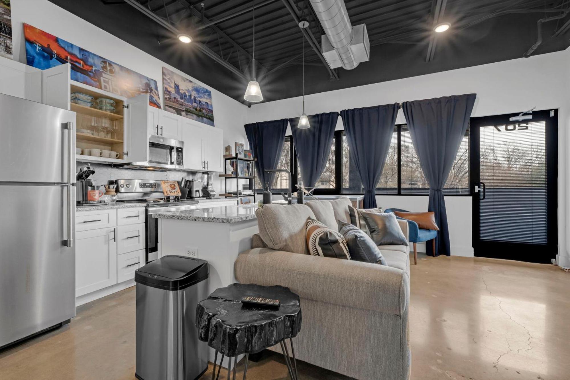New Studio Sleeps 4 - 7 Mins To Dwtn 纳什维尔 外观 照片